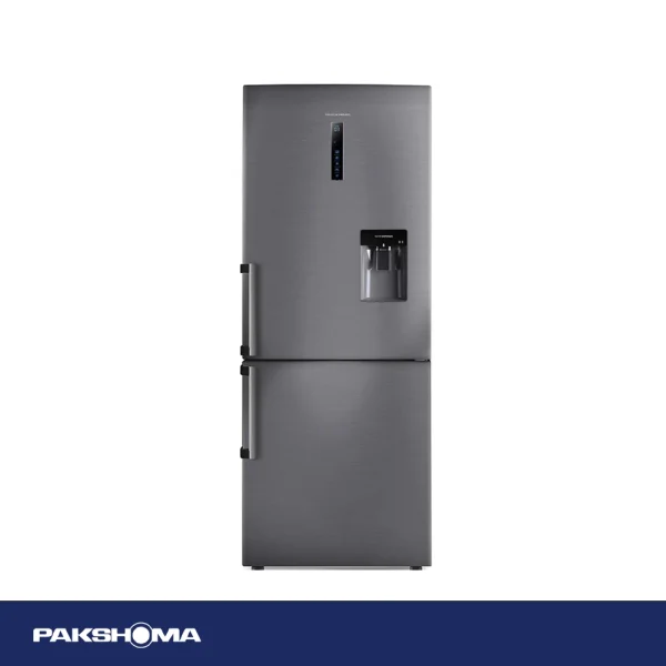 یخچال فریزر پایین پاکشوما مدل RCP-496 اینوکس - تصویر 1