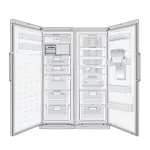 یخچال فریزر دوقلو سام مدل RR55-RZ55w - تصویر 2