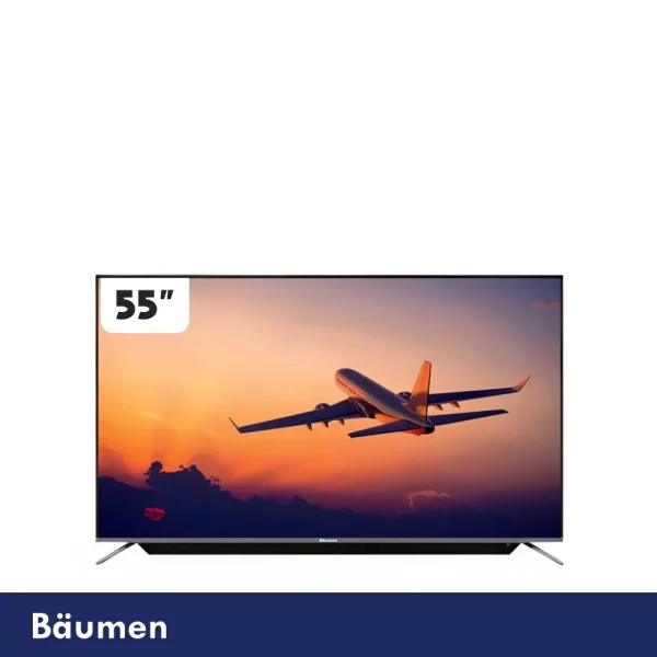 تلویزیون ال ای دی هوشمند بویمن 55 اینچ مدل 55JAEX6100UWS - تصویر 1