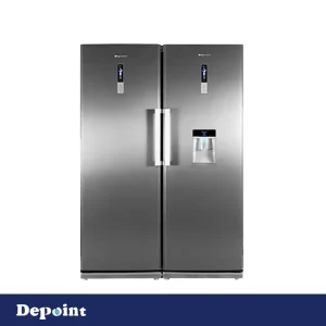 یخچال فریزر دوقلو دیپوینت مدل D5E سیلور