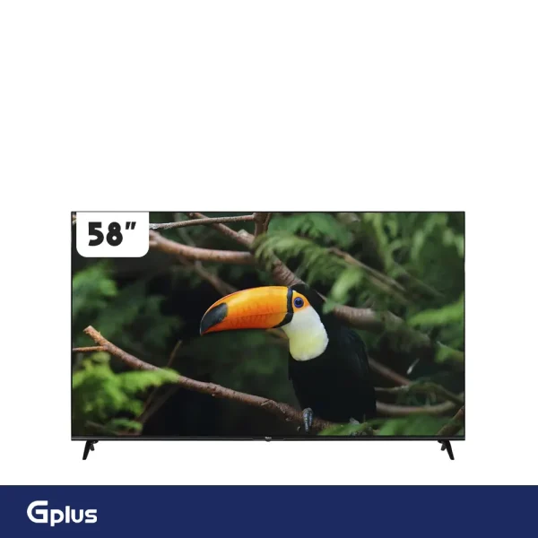 تلویزیون ال ای دی هوشمند جی پلاس 58 اینچ مدل GTV-58RU736N - تصویر 1