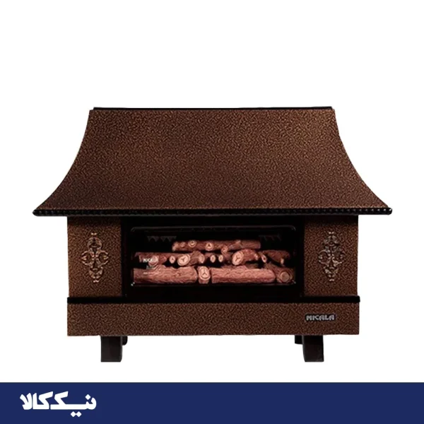 بخاری گازی شومینه ای نیک کالا 28000 مدل زرین MC28 - تصویر 1