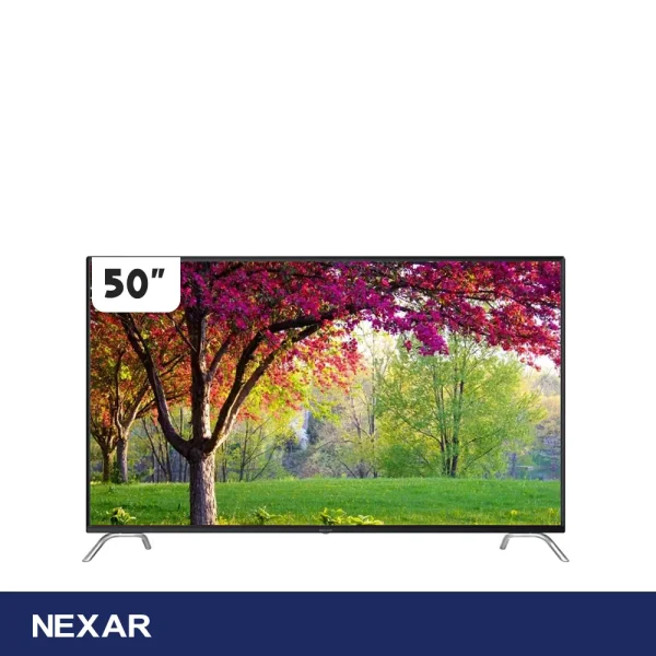 تلویزیون ال ای دی هوشمند نکسار 50 اینچ مدل NTV-U50F618N - تصویر 1